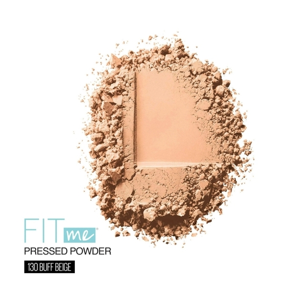 1 Maybelline Fit Me Matte Poreless Pressed Face Powder Makeup, Buff Beige0.29 oz - Picture 6 of 6